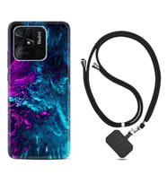 Xiaomi Poco X3 Pro M4 Pro X4 Pro C40 10C Kılıf Boyun Askılı Silikon Explosive 1734