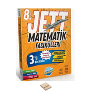 LGS 8. Sınıf Jett Matematik Fasikülleri ve Telefon Standı