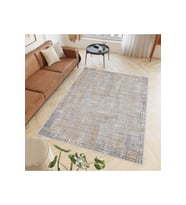 Rovigo Home Dijital Baskı Yıkanabilir Kaymaz Taban Salon Halısı RVG0425 (Bej)