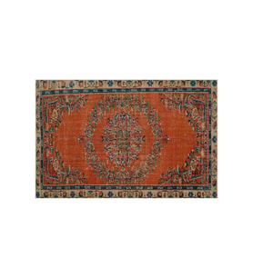 El Dokuma Eskitme Halı 142x212 cm 9687