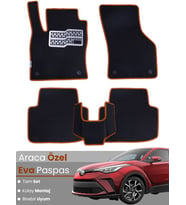 TOYOTA C-HR HYBRİD (2016-2019) Uyumlu EVA Paspas Tam Set–Oto Paspas,Araca Özel,Kolay Montaj