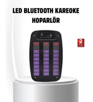 Mey İthalat® 6.5” Led Işıklı Gts 1793 Bluetooth Hoparlör Güçlü Bass Fm Destekli