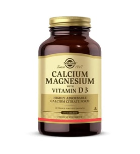 Solgar Calcium Magnesium with Vitamin D3 150 Tablet
