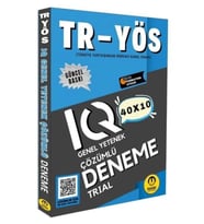 Tasarı TR YÖS IQ 40X10 Çözümlü Deneme