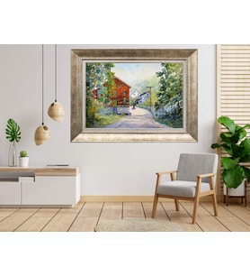 Gümüş Çerçeveli Tablo nb1109