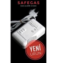 Gaz Alarm Dedektörü, Güvenlik Cihazı, Güçlü ve Güvenilir Alarm Sistemleri