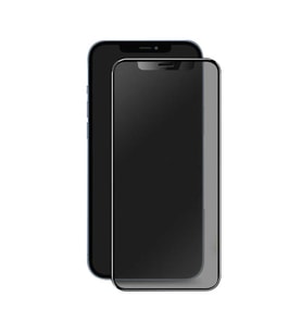 Uyumlu Model Apple iPhone 11 Hayalet Ekran Koruyucu Davin Privacy Mat Seramik Ekran Filmi (Siyah)