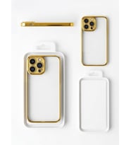 İphone 13 Pro Max Kenarları renkli Kamera simli Kılıf Modeli