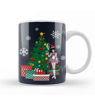 Saturn Around The Christmas Tree Sailor Moon Kupa Bardak Porselen