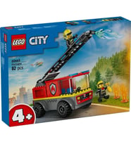 LEGO CITY 60463 MERDİVENLİ İTFAİYE KAMYONU 82 PARÇA 4+
