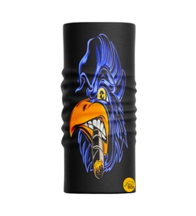 Motobir Baf-Bandana Smoke Sinirli Mavi Horoz (Renksiz)