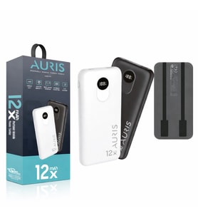 Auris ARS-F39 12.000 mAh Powerbank (Siyah)