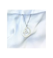 Sailor Ay Savaşçısı Anime Kız Kolye (Gümüş)