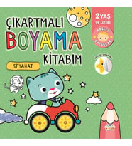 Çıkartmalı Boyama Kitabım-Seyahat