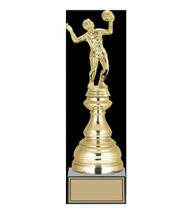 ODAK KUPA - Figürlü Kupalar - Voleybol Kadın Figürlü Kupalar FG-023 A - 33 cm