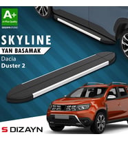 S-Dizayn Dacia Duster 2 Skyline Aluminyum Yan Basamak 183 Cm 2018-2023 A+ Kalite