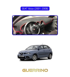 SEAT Ibiza (2001-2008)TORPİDO KORUMA HALISI MAVİ KENAR