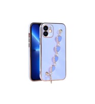 Apple iPhone 11 Uyumlu Kılıf Zore Kalbim Kapak (Lila)