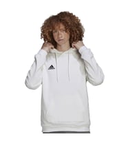 Adidas Entrada 22 Sweat Hoodie Erkek Futbol Sweatshirts (Beyaz)