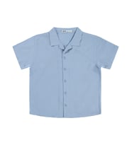 Civil Boys Basic Tatil Yaka 10-13 Yaş Gömlek - Mavi