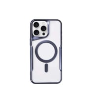 iPhone 11 Pro Max Kılıf Boyi Magsafe Silikon Kapak - Lacivert