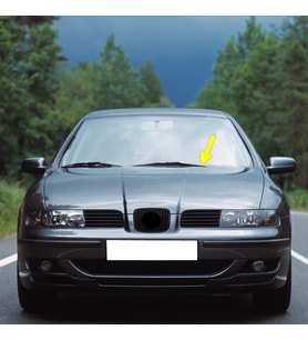 Seat Toledo 1999-2004 Ön Cam Sol Silecek Kolu 1M1955409B (Siyah)