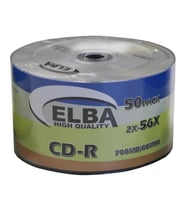 Elba CD-R 700MB-80MIN 56x 50li Shrink