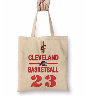 Cleveland Basketball 23 Bez Çanta Uzun Saplı