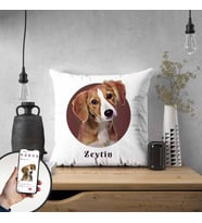 Kişiye Özel Köpeğinizin Fotoğrafıyla Hazırlanacak Yastık