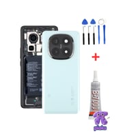 Redmi Note 14 Pro+ Plus Arka Kapak Pil Batarya Kapağı Kamera Lensli 24115RA8EG Uyumlu + Tamir Kiti