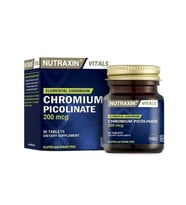 Chromium Picolinate Kapsül Krom İçeren Takviye Edici  Gıda 200 Mg 90 Kapsül