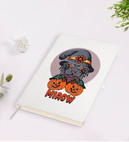 BK Gift Happy Halloween Tasarımlı Beyaz Defter-1