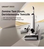 Uwant D500 Islak & Kuru Otomatik Dikey Süpürge Beyaz