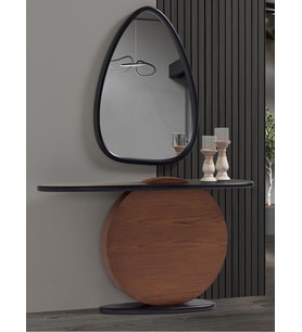 Milano Modern Dresuar (Siyah)