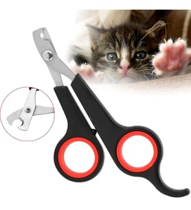 Kedi Köpek Tırnak Makası Evcil Hayvan Pet Için Tırnağı Kesme Makas 10 cm x 6 cm (Karışık)
