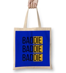 Baddie Baddie Baddie Bez Çanta Uzun Saplı