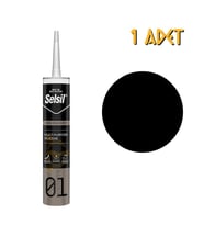 Selsil Genel Amaçlı Silikon SİYAH 280 gr. - 1 Adet