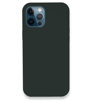 Newface Apple iPhone 12 Pro Kılıf Lansman Legant Silikon - Koyu Yeşil