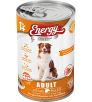 Energy Pet Food Energy Kuzu Etli Yetişkin Islak Köpek Konserve Maması 415 Gram 80 Adet
