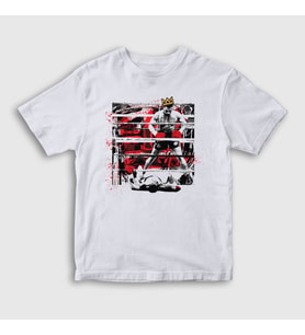 Presmono Unisex Çocuk Beyaz Empire Mike Tyson T-Shirt 158109tt
