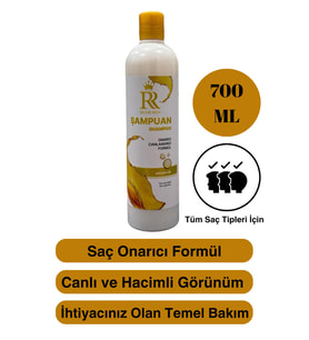 Richie Rich Argan Yağlı Şampuan – Doğal Bakım İçin Avantajlı Boy (700 ml)