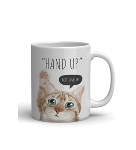 Kedi Baskılı Kupa Bardak