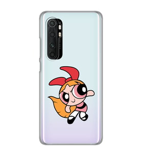 Xiaomi Mi Note 10 LITE Uyumlu Blossom Tasarımlı Şeffaf Telefon Kılıfı