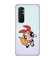 Xiaomi Mi Note 10 LITE Uyumlu Blossom Tasarımlı Şeffaf Telefon Kılıfı
