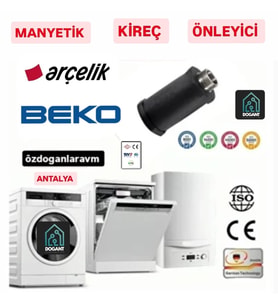 Çamaşır Bulaşık Makinası Manyetik Kireç Önleyici SİYAH