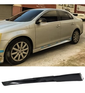 Jetta Mk5 Yan Marşpiyel Seti 2005 2006 2007 2008 2009 2010 Mat Siyah Plastik 2 Adet