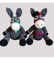 Eşek Çift Amigurumi Oyuncak