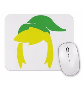 Hair Style Zelda Mouse Pad