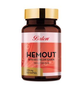 Balen Hemout Bitki Ekstreleri İçeren 370 mg 60 Kapsul