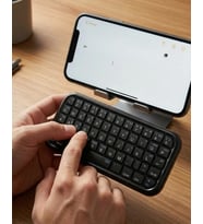 Cep Boyutu Kablosuz Bluetooth Klavye Telefon ve Tablet Uyumlu
